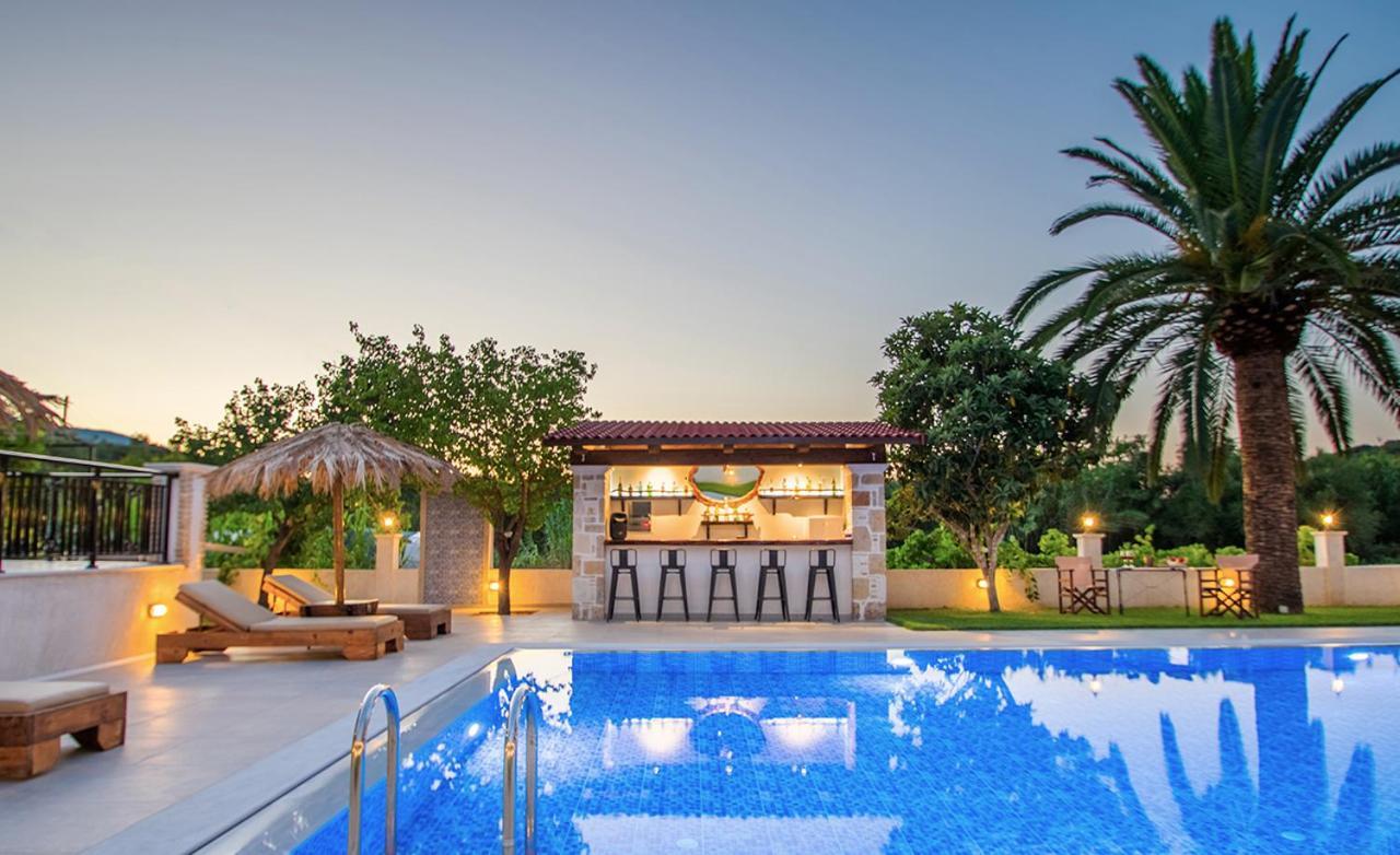 Zissis Villa & Pool 5Min Drive To Beach Kato Yerakarion Экстерьер фото